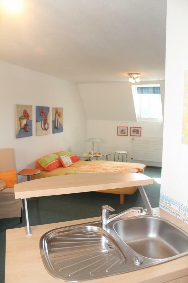 Faehrhaus Ferienwohnung ザールブルク エクステリア 写真